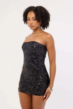 Eastside Mini Dress Noir