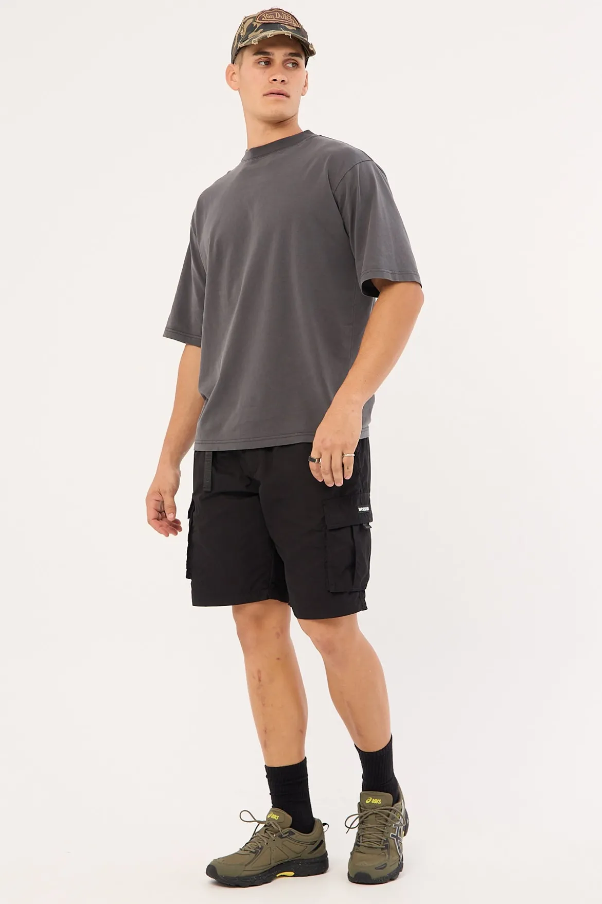 Echo Cargo Short Black