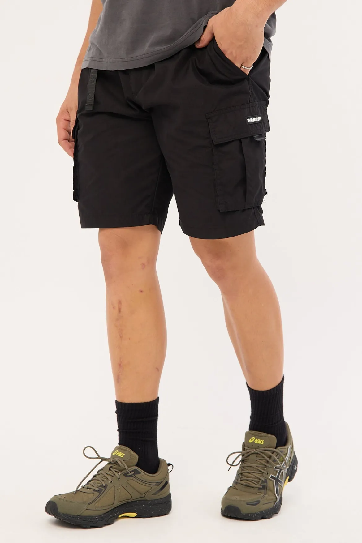 Echo Cargo Short Black