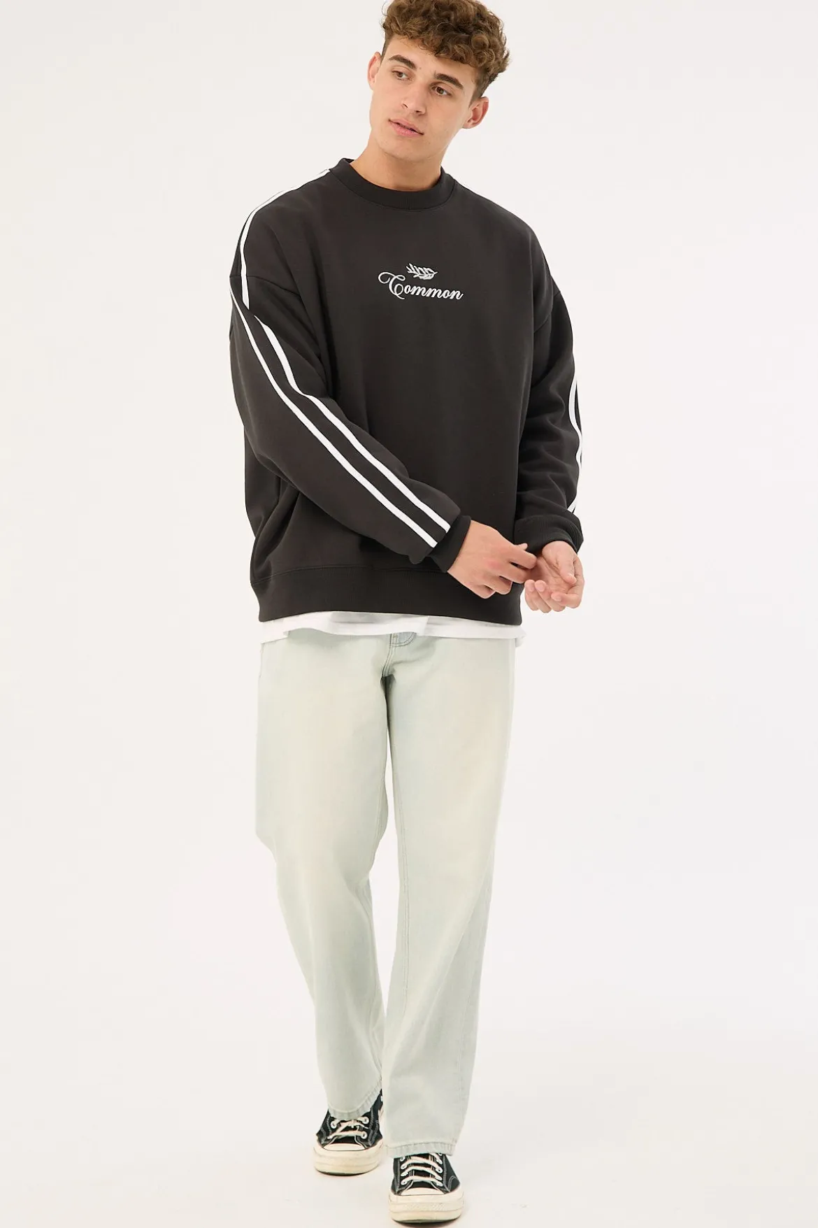 Elite Crew Sweater Black
