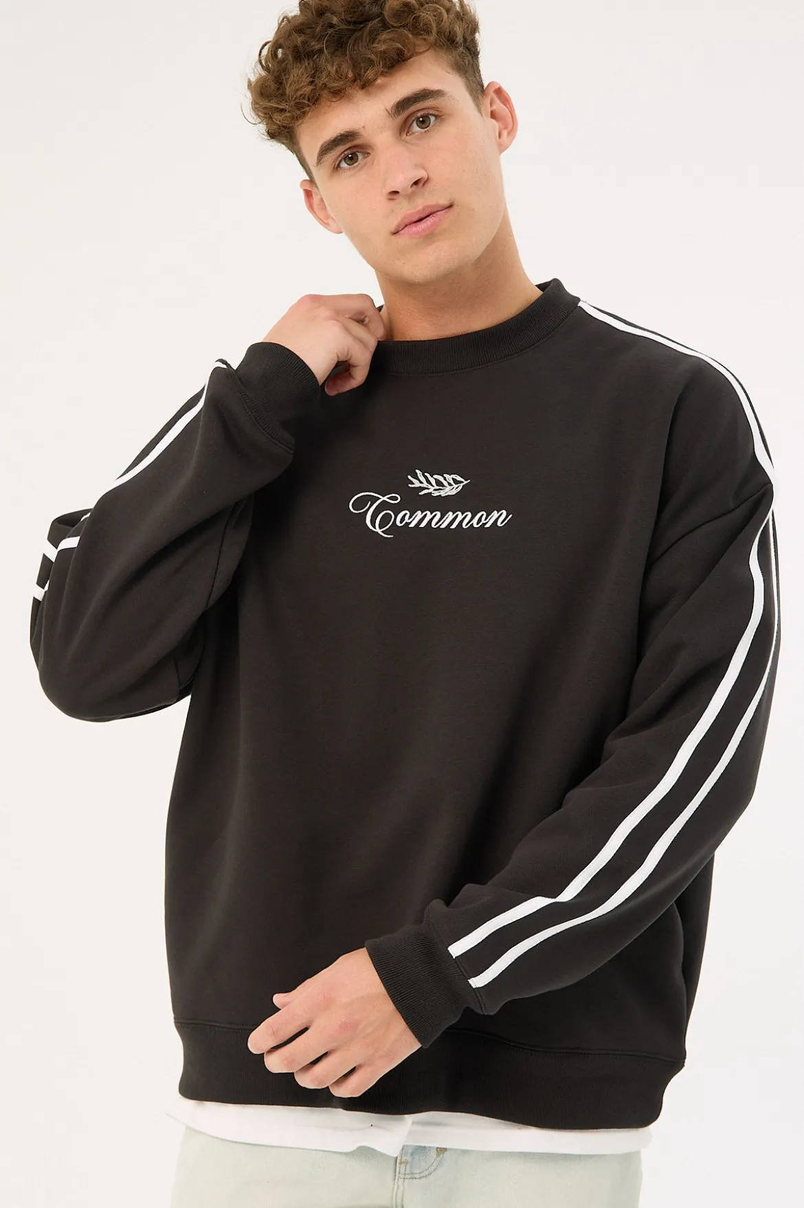 Elite Crew Sweater Black
