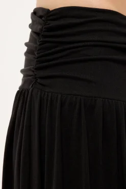 Ellison Jersey Maxi Skirt Black