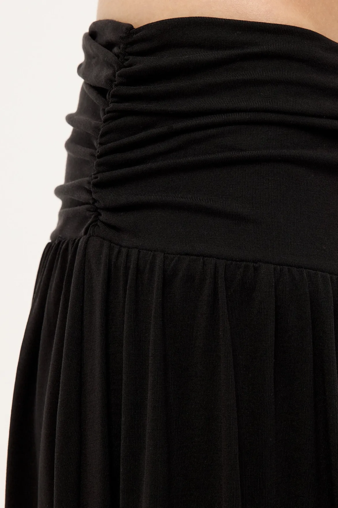 Ellison Jersey Maxi Skirt Black