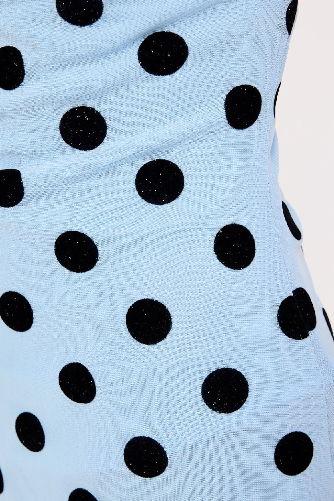 Eltazia Mini Dress Polka Spce Blue Black
