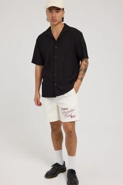Elysian Organic Cord Short Ecru