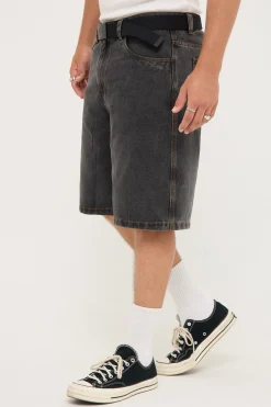 EMB Denim Standard Short Blue Denim