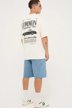 EMB Denim Standard Short Mid Blue