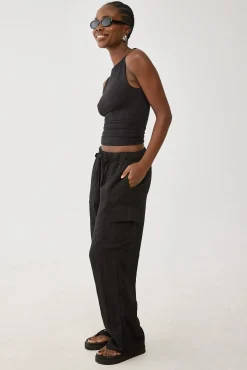 Ember Cargo Pocket Pant Black