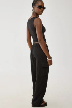 Ember Cargo Pocket Pant Black