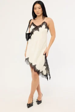 Emerging Midi Dress Porcelain