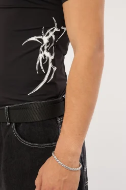 Encryption Slim Compression Tee Black
