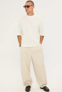 Enduro Organic Cropped Street Tee Off White