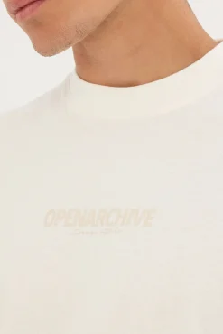 Enduro Organic Cropped Street Tee Off White