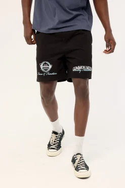 Enroll Elastic Waist Short Black