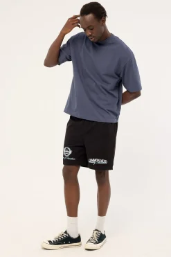 Enroll Elastic Waist Short Black