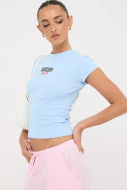 Entry Baby Tee Arctic Blue