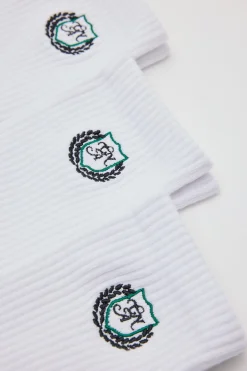 Ernest Sock 3 Pack White