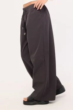 Error Wide Leg Cargo Pant Charcoal