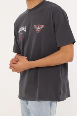 Essendon Vintage Goth Tee Pigment Asphalt