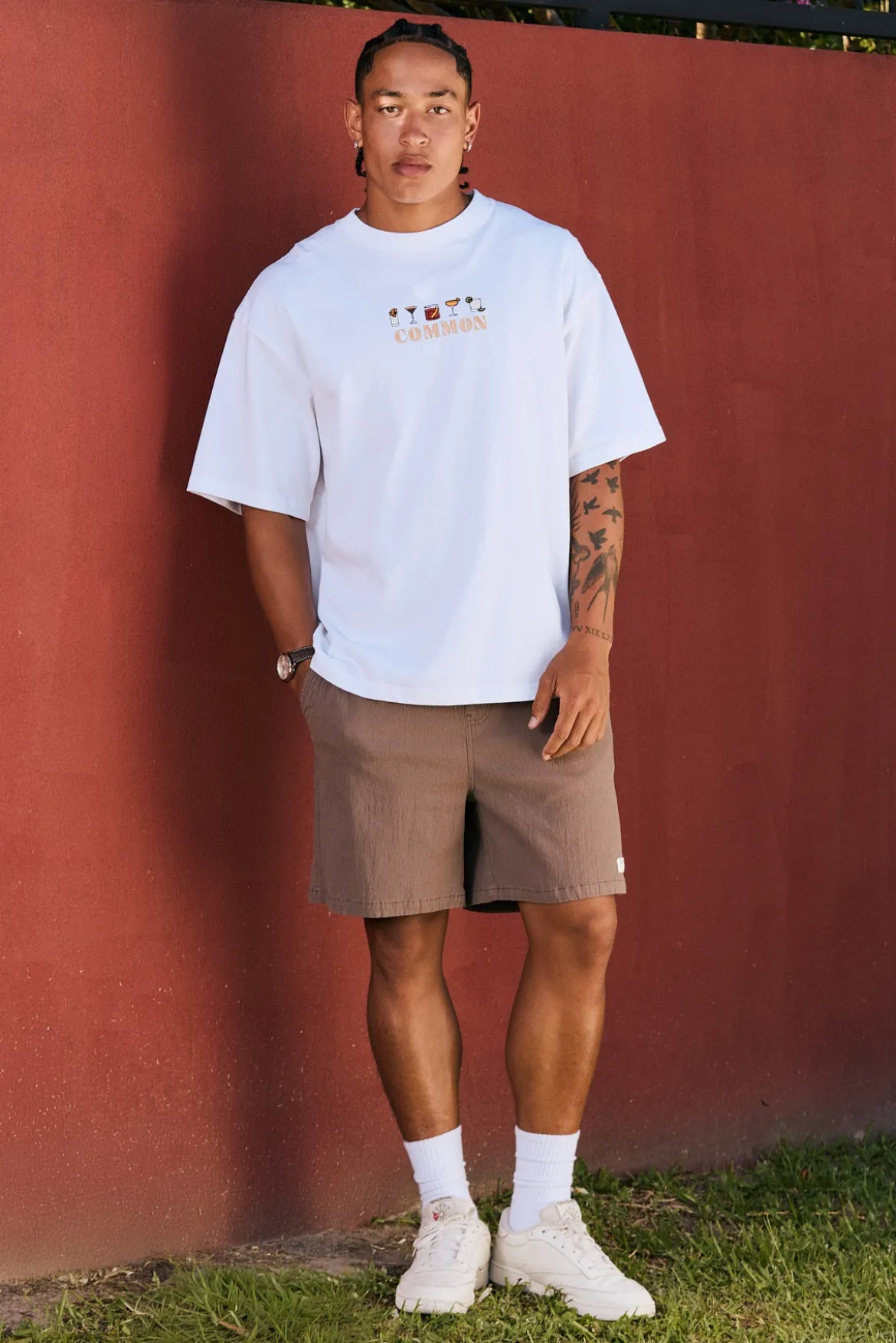 Essential Short Dusty Brown