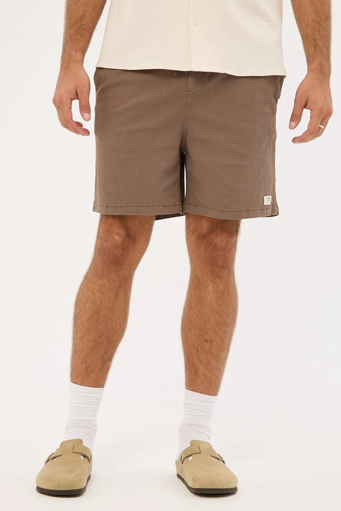 Essential Short Dusty Brown