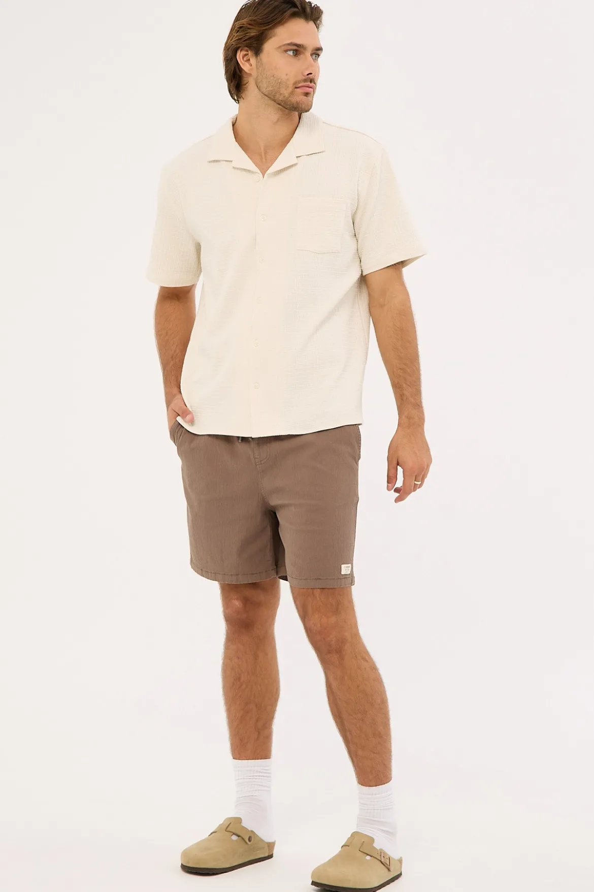 Essential Short Dusty Brown