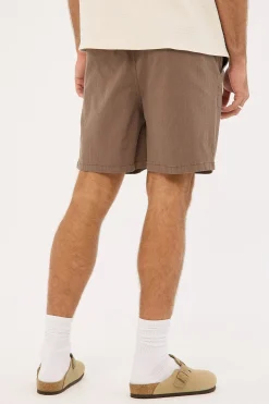 Essential Short Dusty Brown