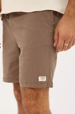 Essential Short Dusty Brown