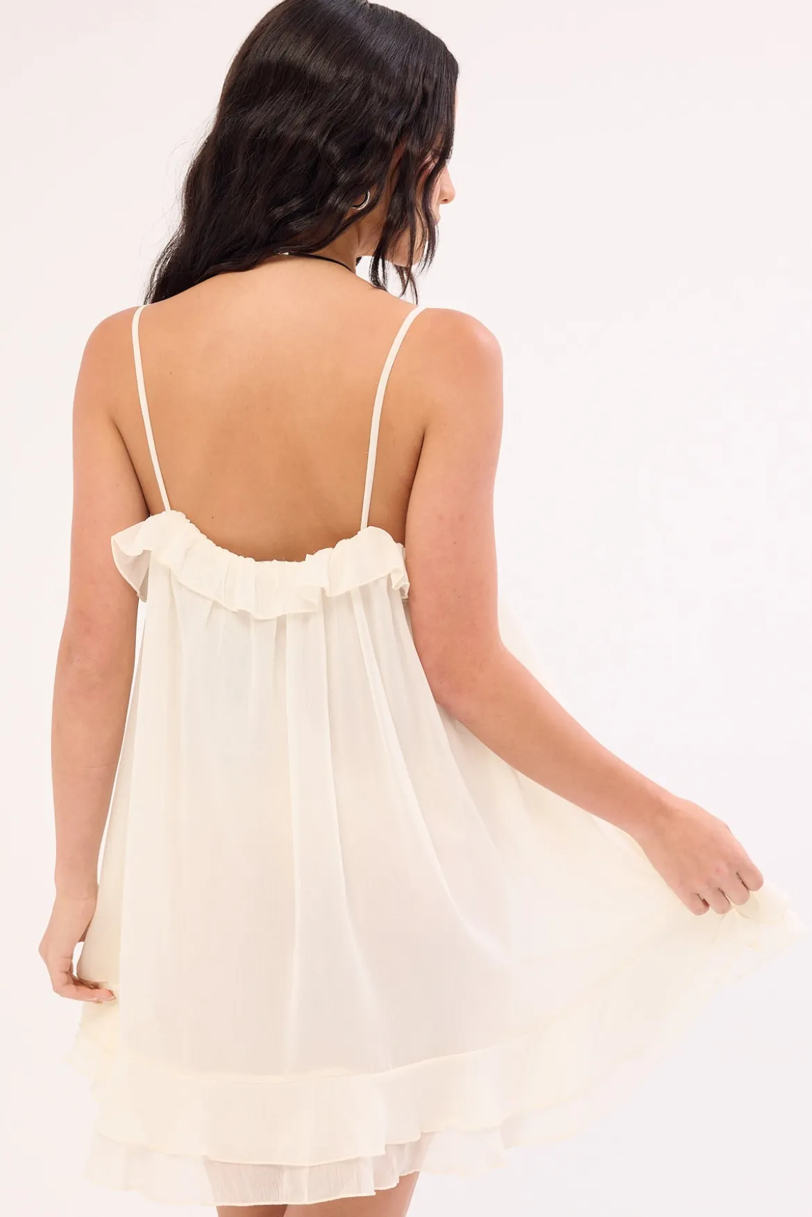 Ethereal Mini Dress Pearl