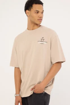 Etiquette Heavyweight Boxy Tee Granite