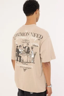 Etiquette Heavyweight Boxy Tee Granite