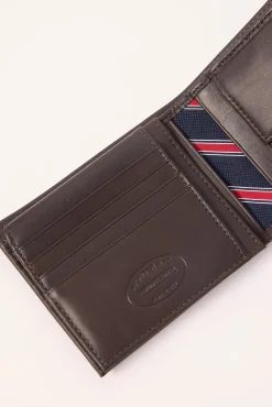 Eton Flap Pocket Wallet Brown