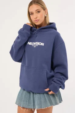 Exhibit Relaxed Hoodie Washed Steel