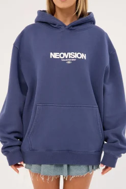 Exhibit Relaxed Hoodie Washed Steel