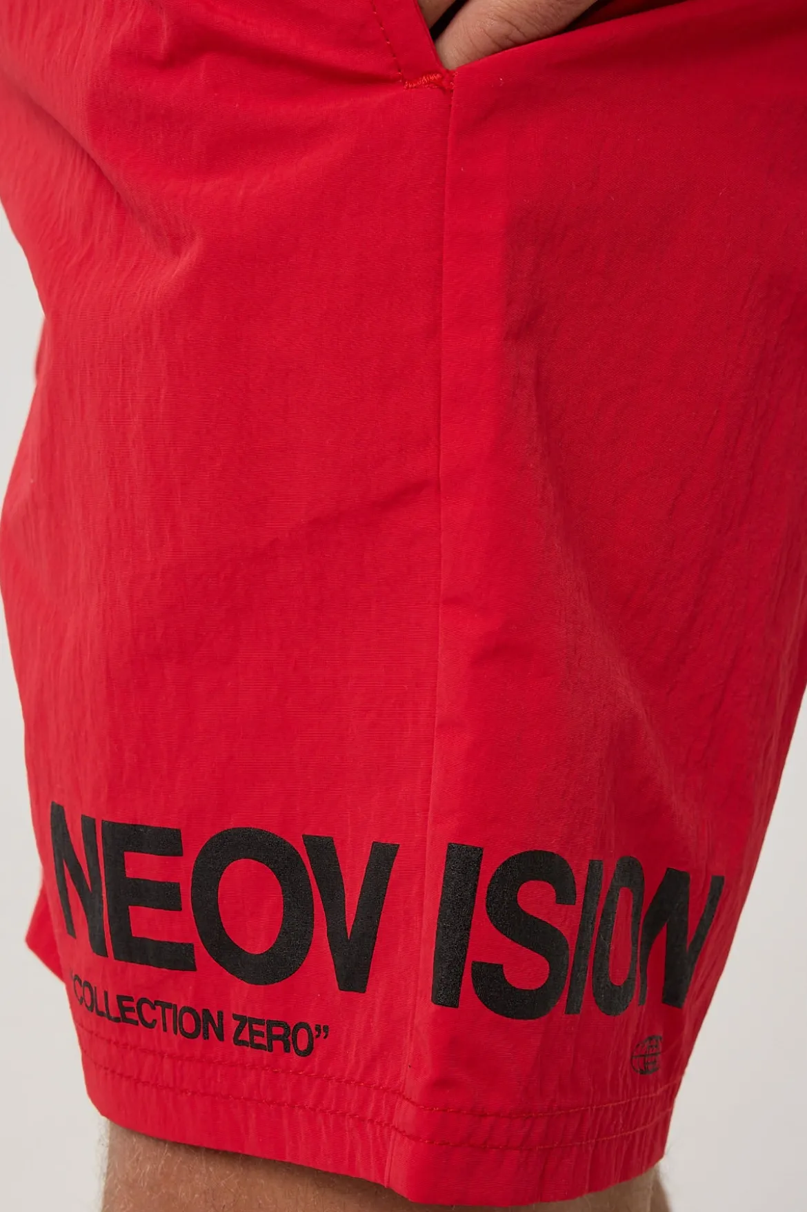 Exhibit Swim Short Red