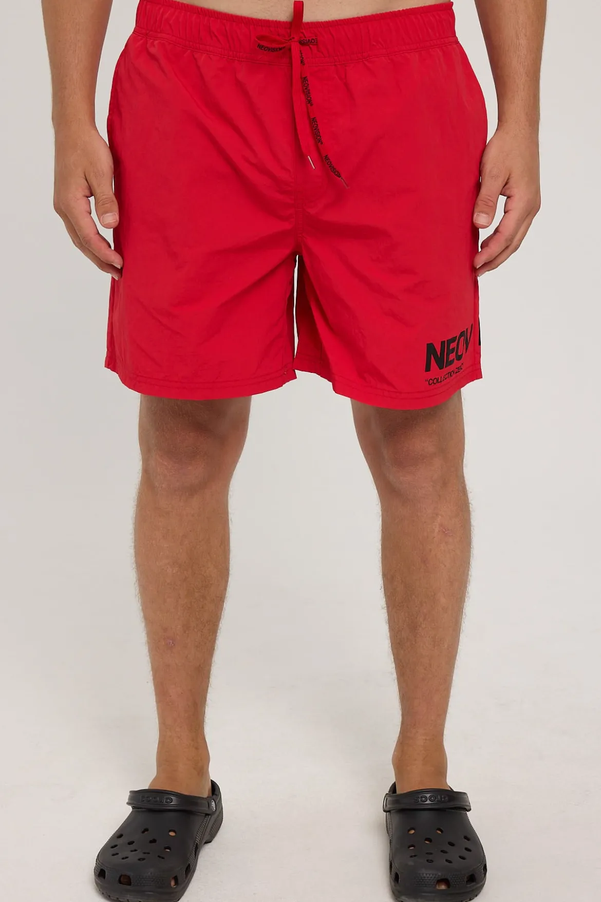 Exhibit Swim Short Red