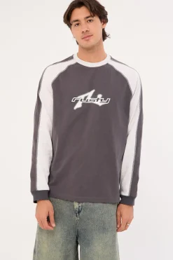 Fade-R Long Sleeve Tee Carbon