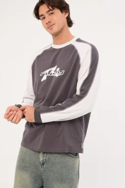 Fade-R Long Sleeve Tee Carbon