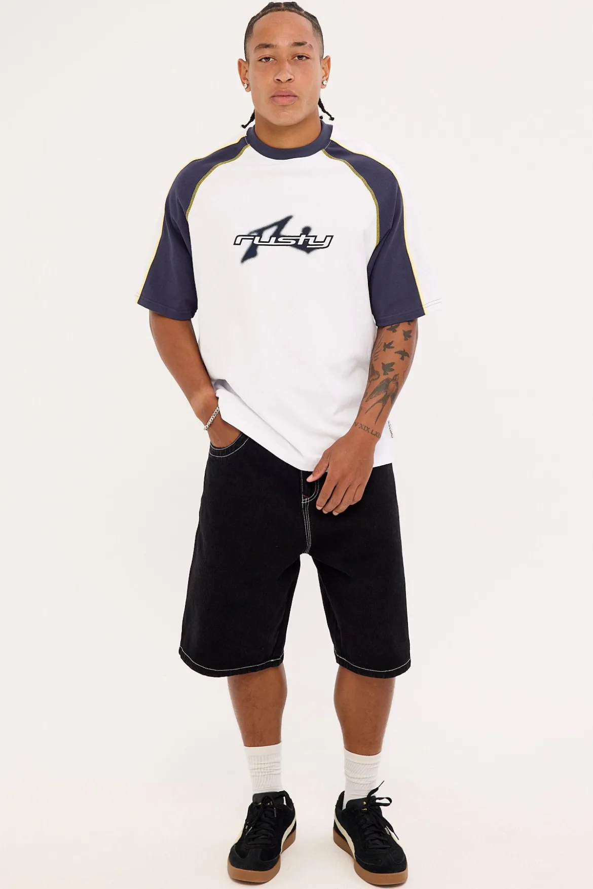 Fade-R Tee White