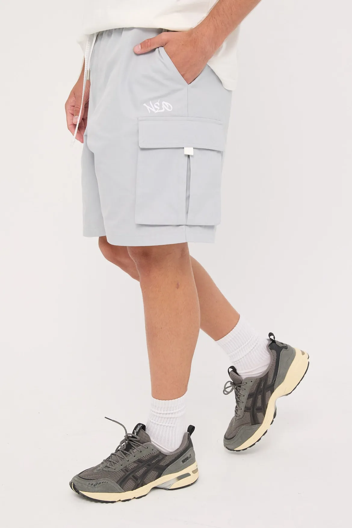 Fatal Cargo Short Grey