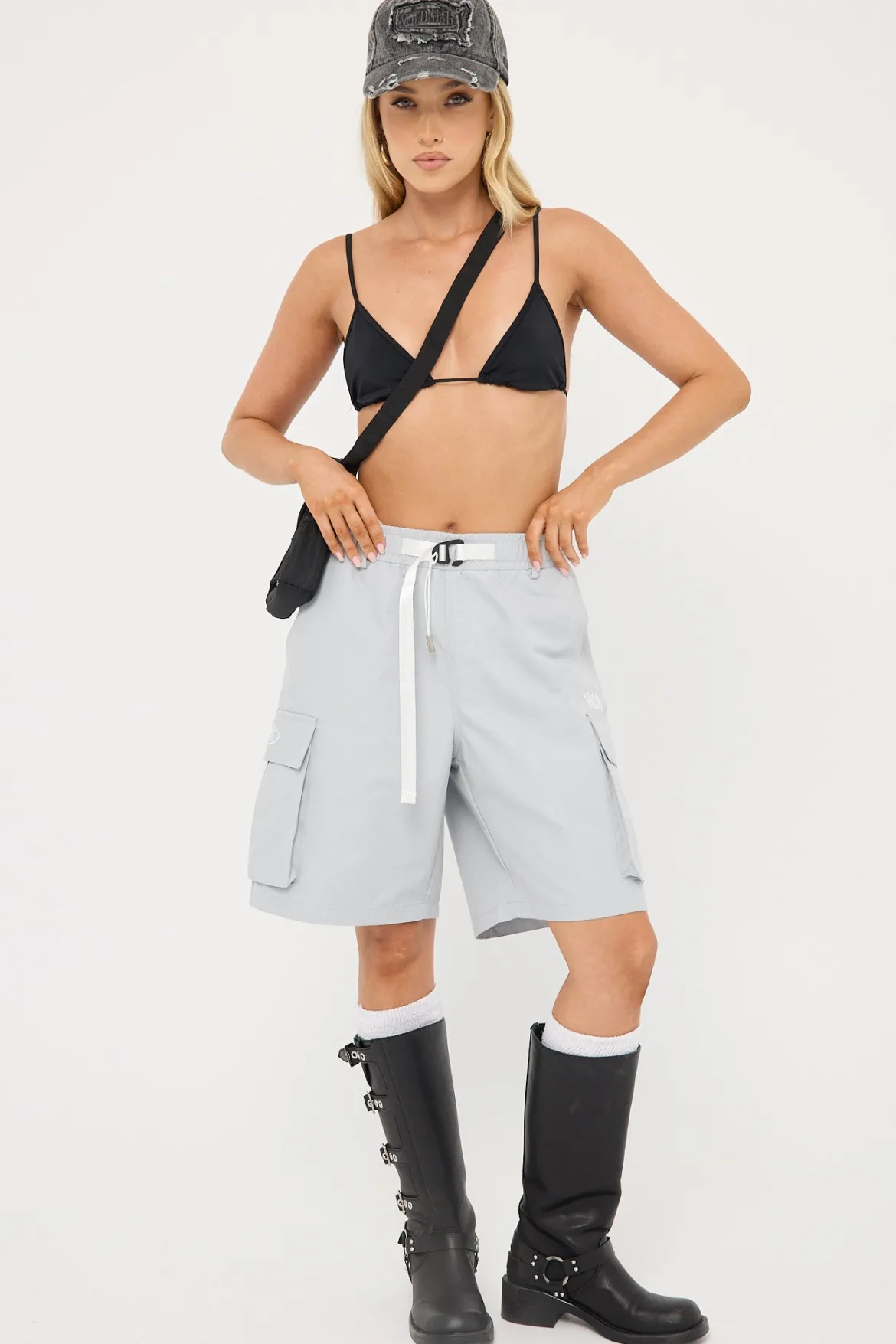 Fatal Cargo Short Grey