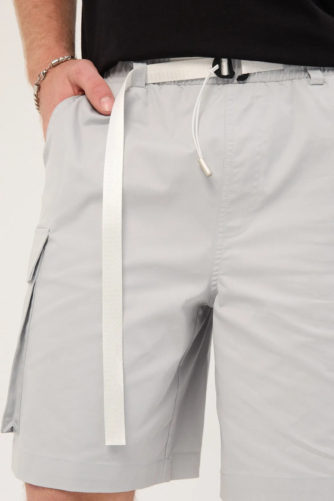Fatal Organic Cargo Short Grey