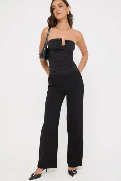 Fay High Rise Pant Black