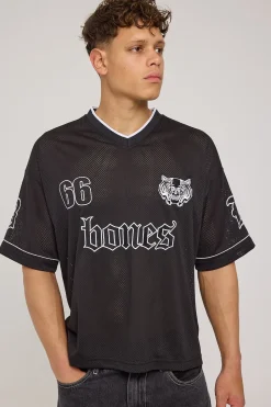 FC Bones Jersey Mesh Black