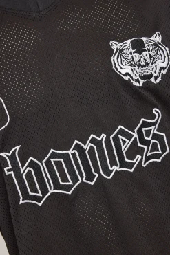 FC Bones Jersey Mesh Black