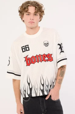 FC Burner Mesh Jersey White Mesh