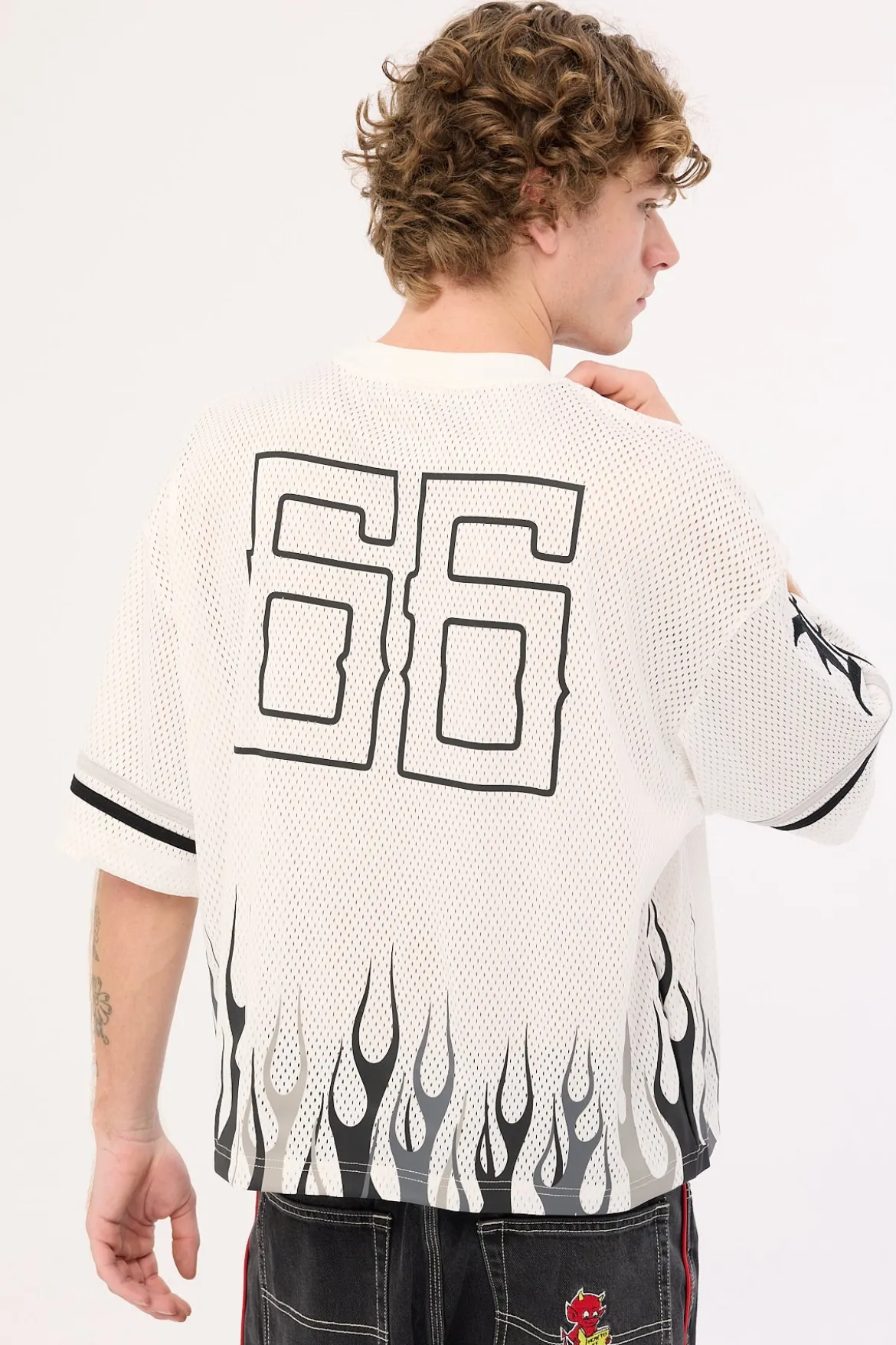 FC Burner Mesh Jersey White Mesh