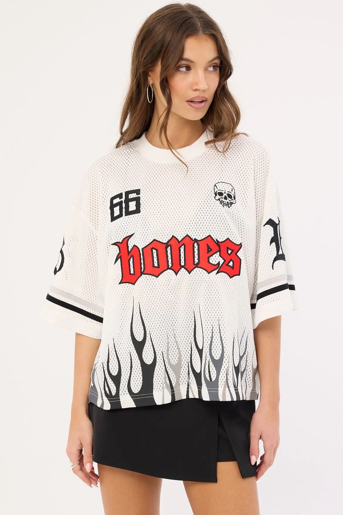 FC Burner Mesh Jersey White Mesh