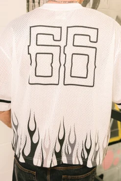 FC Burner Mesh Jersey White Mesh