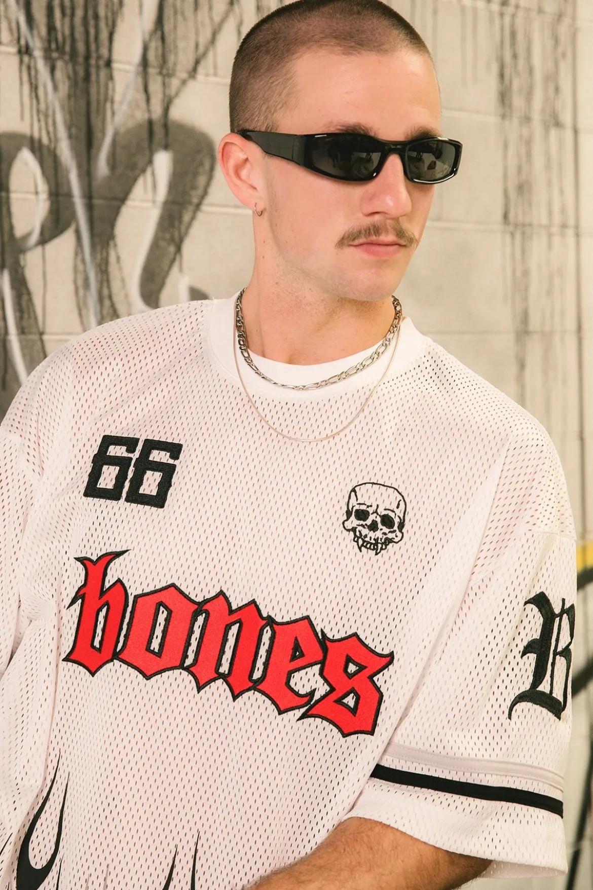 FC Burner Mesh Jersey White Mesh